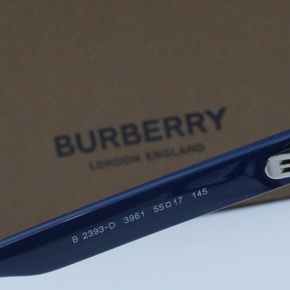 Burberry BE2393D 3961 Rectangle Eyeglasses 55mm – Blue - Picture 5 of 8